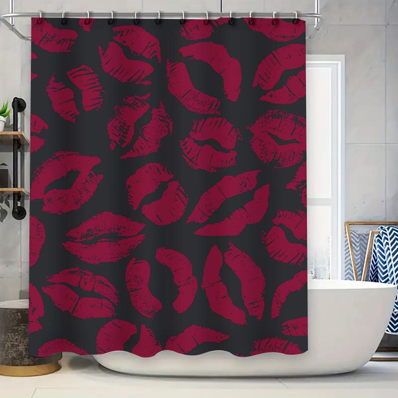 Pink Polka Dot Shower Curtain With Initials Decorative Floral Wreath Waterproof Bathroom Rug Mat Set For Home W60H190(CM)-1 Pcs
Pink Polka Dot Shower Curtain With Initials Decorative Floral Wreath Waterproof Bathroom Rug Mat Set For Home W60H190(CM)-1 Pcs