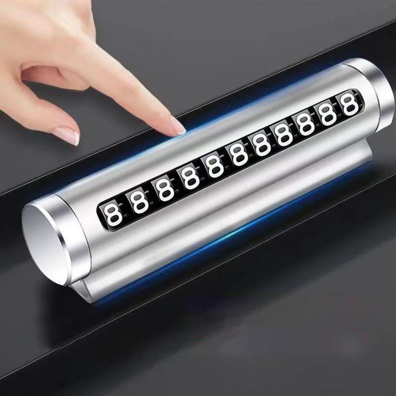 Metal Temporary Parking Sign for Vehicles Rolling Parking Sign with Phone Number Display Interior Decorative Accessory Silver
Metal Temporary Parking Sign for Vehicles Rolling Parking Sign with Phone Number Display Interior Decorative Accessory Silver