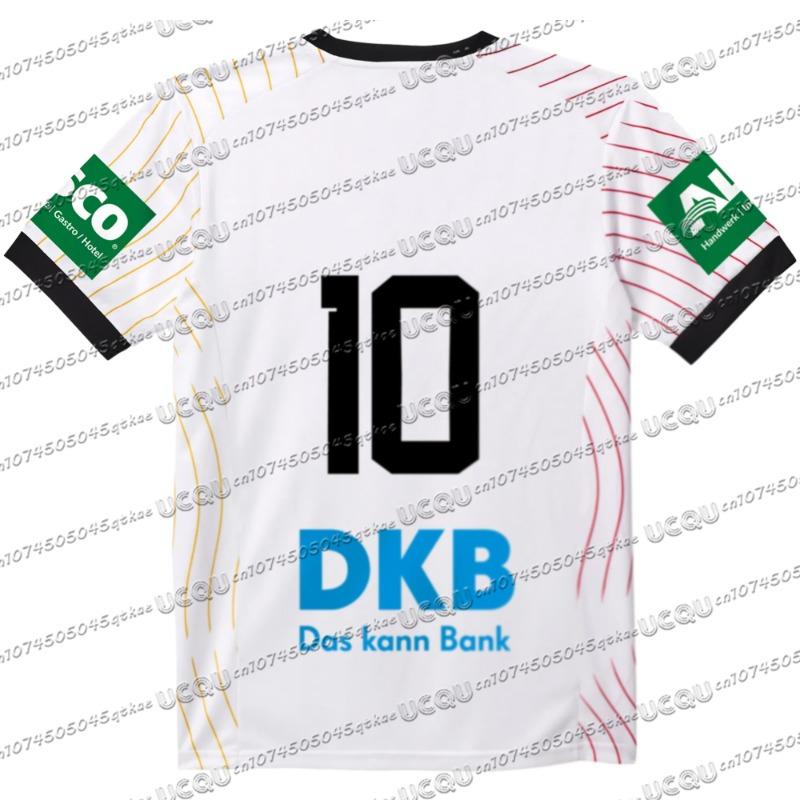 Німецька Нова Гандбольна Джерсі Футболка Швидкосохнуча Дихаюча Спортивний Одяг з Коротким Рукавом Чоловіча та дитяча Для Фітнесу на Відкритому Повітрі Повсякденний Топ L
Німецька Нова Гандбольна Джерсі Футболка Швидкосохнуча Дихаюча Спортивний Одяг з Коротким Рукавом Чоловіча та дитяча Для Фітнесу на Відкритому Повітрі Повсякденний Топ L