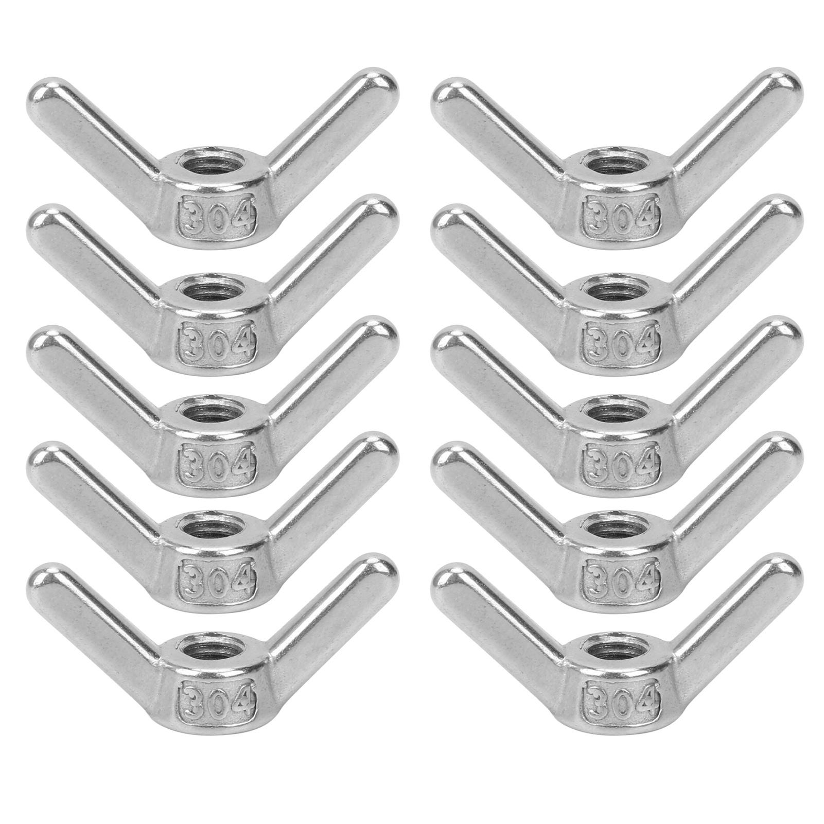 10Pcs M8 Claw Nut 304 Stainless Steel Fixture Fastener Accessory Hardware Fittings
10Pcs M8 Claw Nut 304 Stainless Steel Fixture Fastener Accessory Hardware Fittings