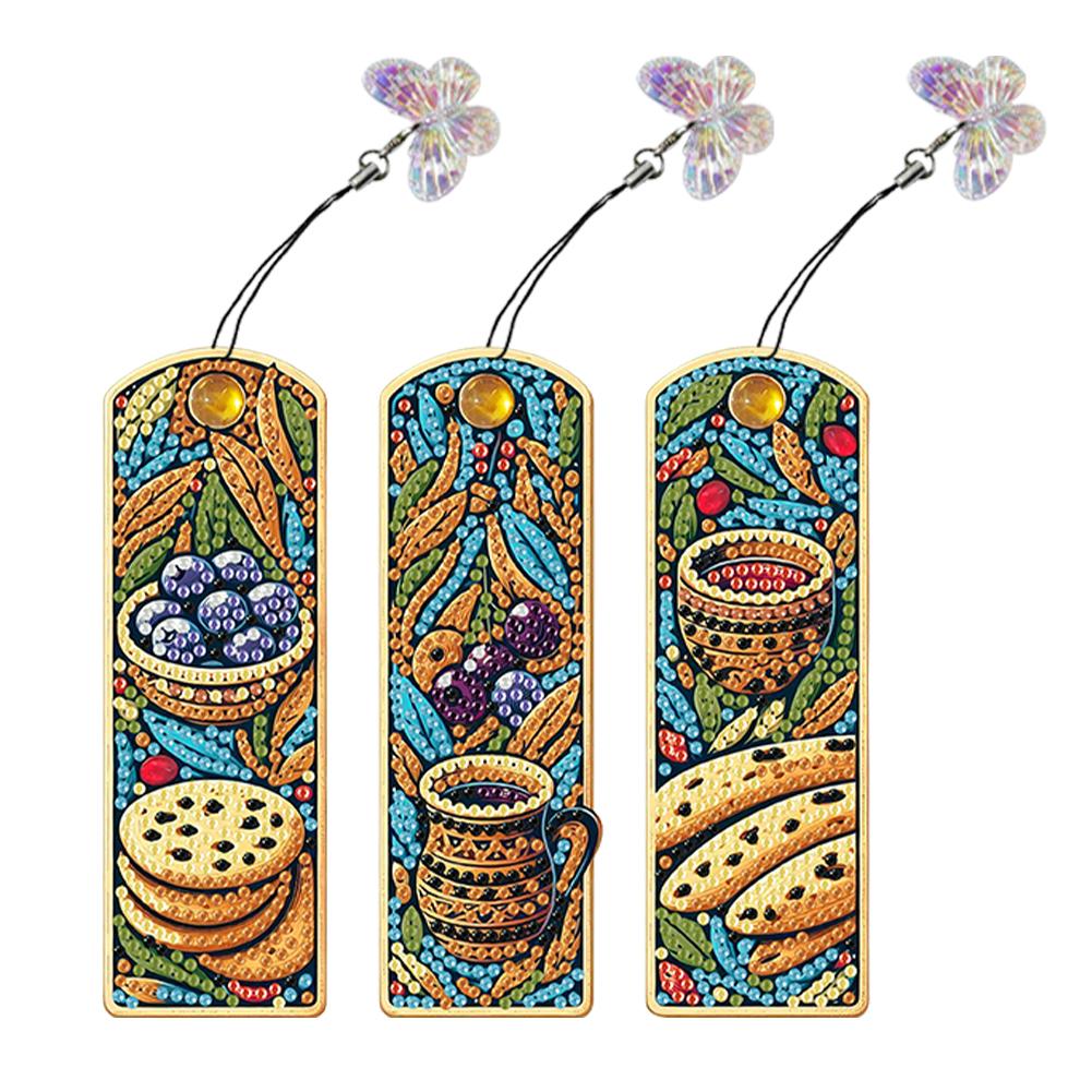3Pcs Butterfly Patterns DIY Diamond Art Bookmark Diamond Painting Art Bookmarks for Readers Home Office Book Decor & Gift Idea
3Pcs Butterfly Patterns DIY Diamond Art Bookmark Diamond Painting Art Bookmarks for Readers Home Office Book Decor & Gift Idea