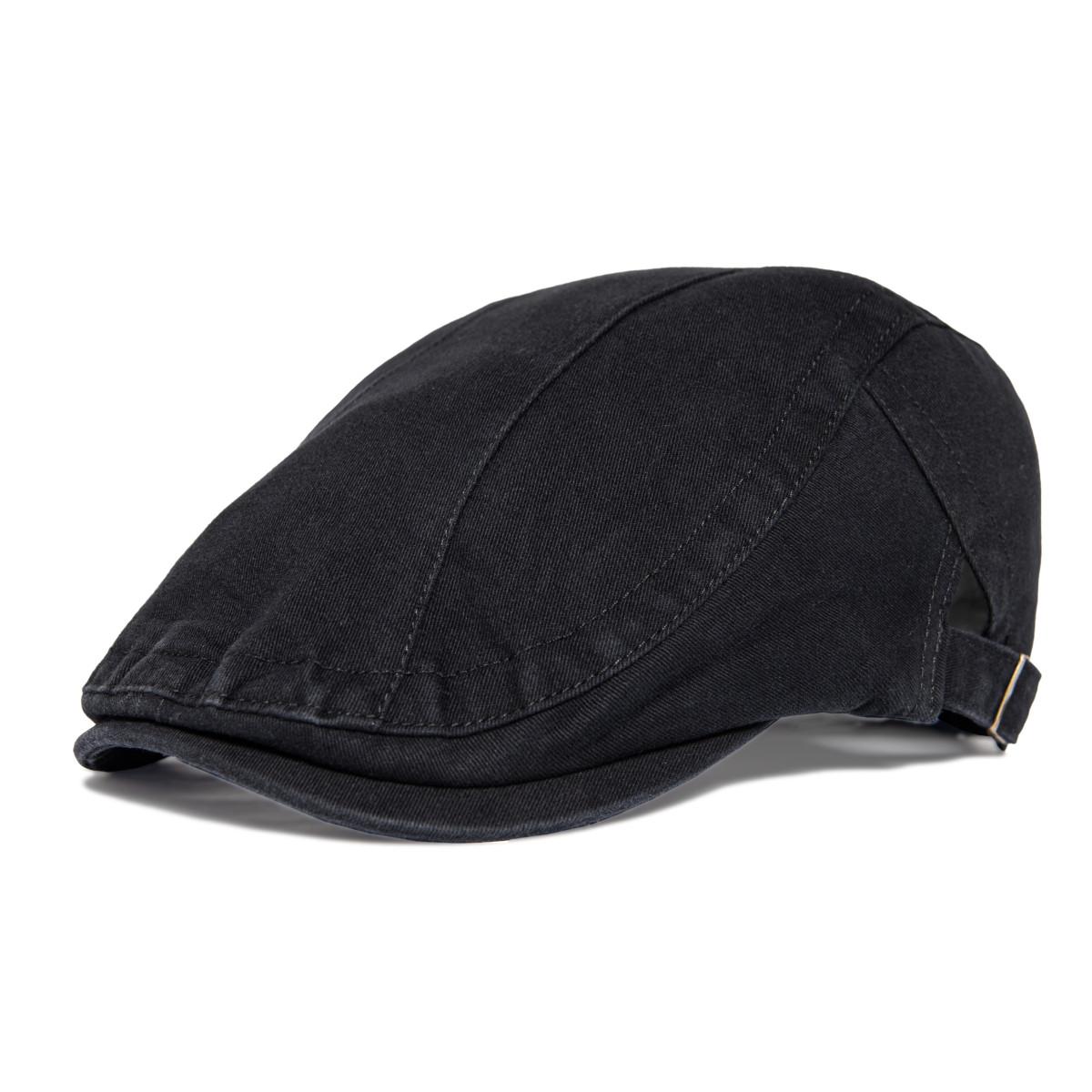 VOBOOM 100% Cotton Adjustable Men Newsboy Caps Black Ivy Cap peaky blinders hat Soft Gatsby Cabbie Casual Hat Driving Flat Hat 56-58cm чорний
VOBOOM 100% Cotton Adjustable Men Newsboy Caps Black Ivy Cap peaky blinders hat Soft Gatsby Cabbie Casual Hat Driving Flat Hat 56-58cm чорний