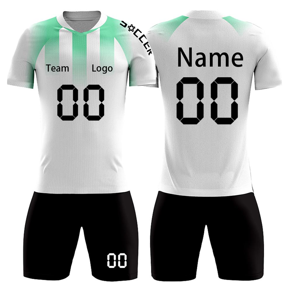 Short Sleeve Athletic Jersey and Shorts Set with Gradient Print Lightweight Breathable Wicking Fabric for Sports Teams Training XS білий
Short Sleeve Athletic Jersey and Shorts Set with Gradient Print Lightweight Breathable Wicking Fabric for Sports Teams Training XS білий