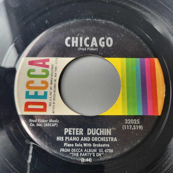 7inch Record PETER DUCHIN & HIS ORCHESTRA - Chicago / My Kind Of Town 32025 Decca 1966 US Jazz Used
7inch Record PETER DUCHIN & HIS ORCHESTRA - Chicago / My Kind Of Town 32025 Decca 1966 US Jazz Used