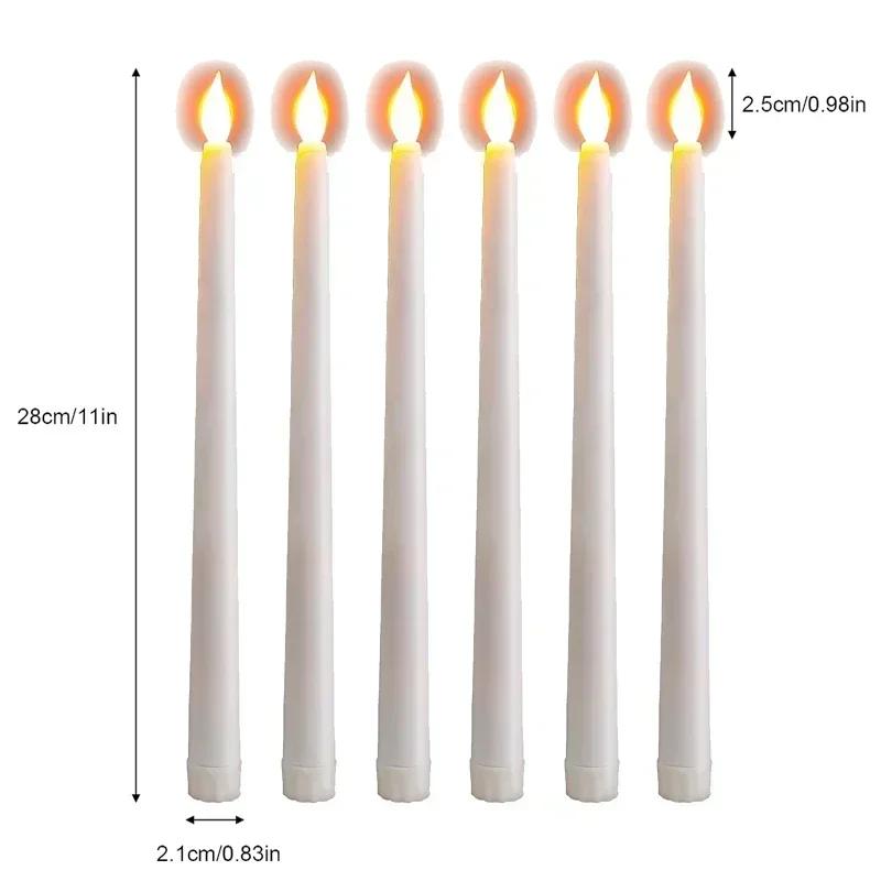 1-12 шт. Мерцающие светодиодные беспламенные свечи на батарейках, теплый свет, длинные свечные лампы для украшения рождественской новогодней вечеринки 1PC теплый белый
1-12 шт. Мерцающие светодиодные беспламенные свечи на батарейках, теплый свет, длинные свечные лампы для украшения рождественской новогодней вечеринки 1PC теплый белый
