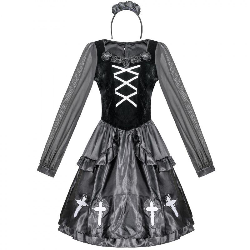 Новый костюм вампира-монахини-призрака, привидение большого размера, новый надоедливый, костюм на Хэллоуин XL чёрный
Новый костюм вампира-монахини-призрака, привидение большого размера, новый надоедливый, костюм на Хэллоуин XL чёрный