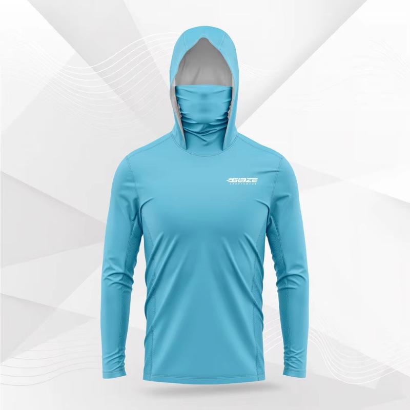 Quick-Dry Hooded Fishing Shirt - Sun Protection, Breathable, Outdoor Sports Apparel XXL
Quick-Dry Hooded Fishing Shirt - Sun Protection, Breathable, Outdoor Sports Apparel XXL