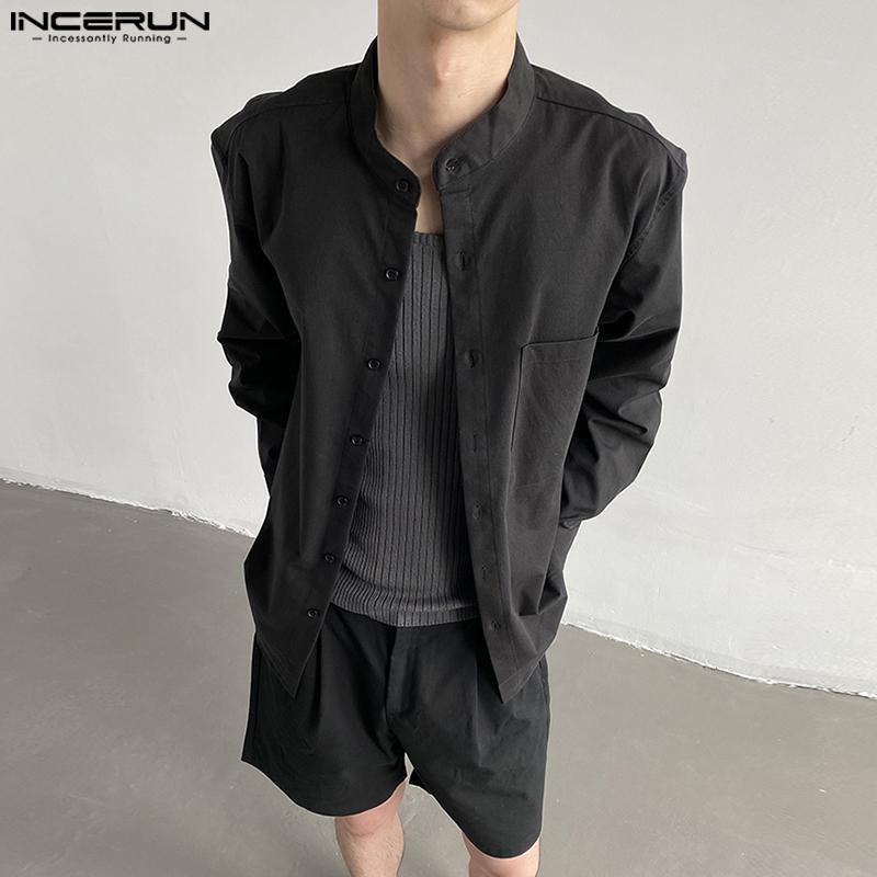 INCERUN, костюмы из двух предметов, мужские рубашки на пуговицах, шорты на молнии, комплекты S чёрный
INCERUN, костюмы из двух предметов, мужские рубашки на пуговицах, шорты на молнии, комплекты S чёрный