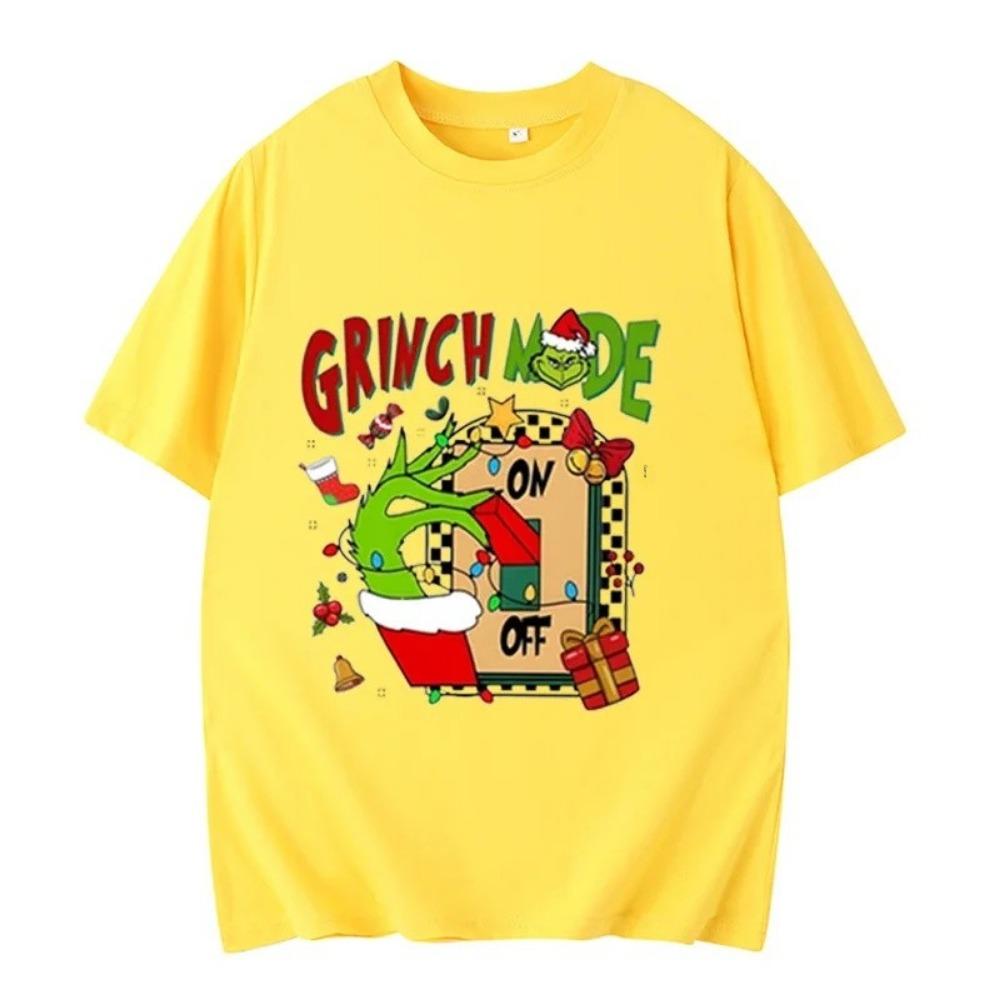 Модна чоловіча жіноча футболка Різдвяний принт зеленого монстра Круглий виріз Пуловер Сімейна різдвяна вечірка Повсякденна футболка Дитячі футболки Топ Одяг 6XL
Модна чоловіча жіноча футболка Різдвяний принт зеленого монстра Круглий виріз Пуловер Сімейна різдвяна вечірка Повсякденна футболка Дитячі футболки Топ Одяг 6XL