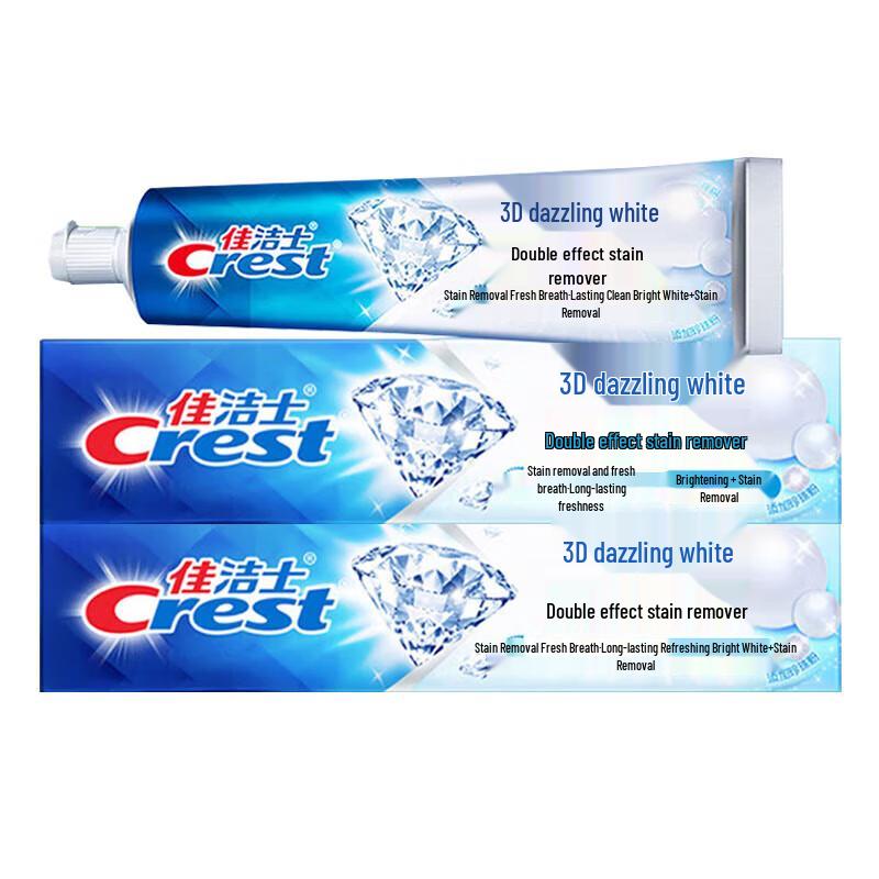 Crest 3D White Dual Action Toothpaste
Crest 3D White Dual Action Toothpaste