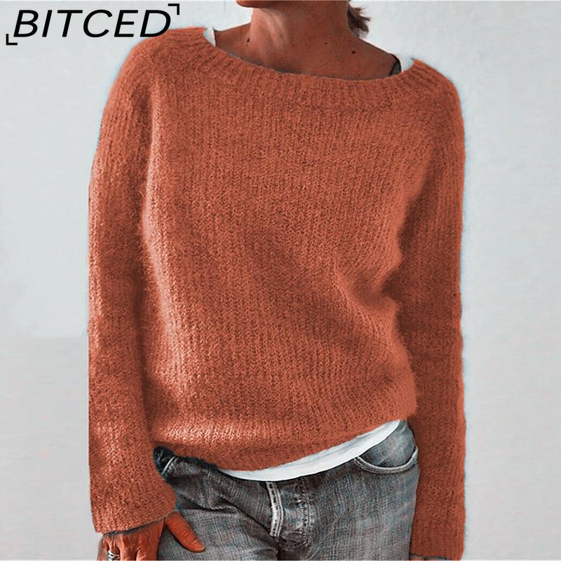 BITCED Женский вязаный свитер однотонный - модный универсальный с круглым вырезом XXXXXL оранжевый
BITCED Женский вязаный свитер однотонный - модный универсальный с круглым вырезом XXXXXL оранжевый