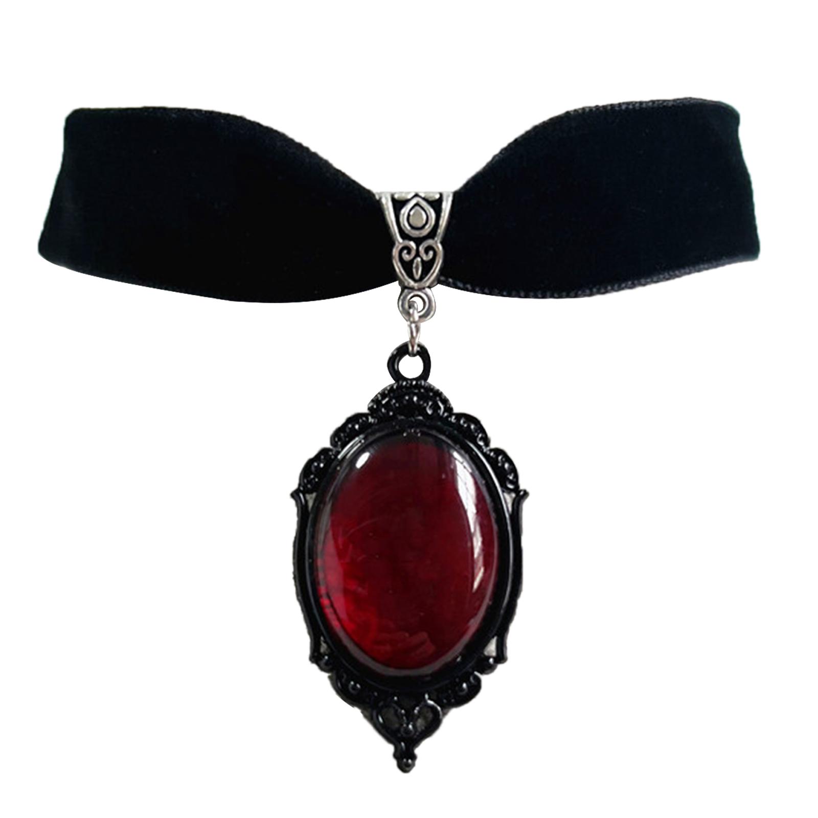 Gothic Crystal Charm Necklace For Women Fashion Hip Hop Punk Jewelry Witch Accessory Black Velvet Crystal Pendant Choker красный
Gothic Crystal Charm Necklace For Women Fashion Hip Hop Punk Jewelry Witch Accessory Black Velvet Crystal Pendant Choker красный
