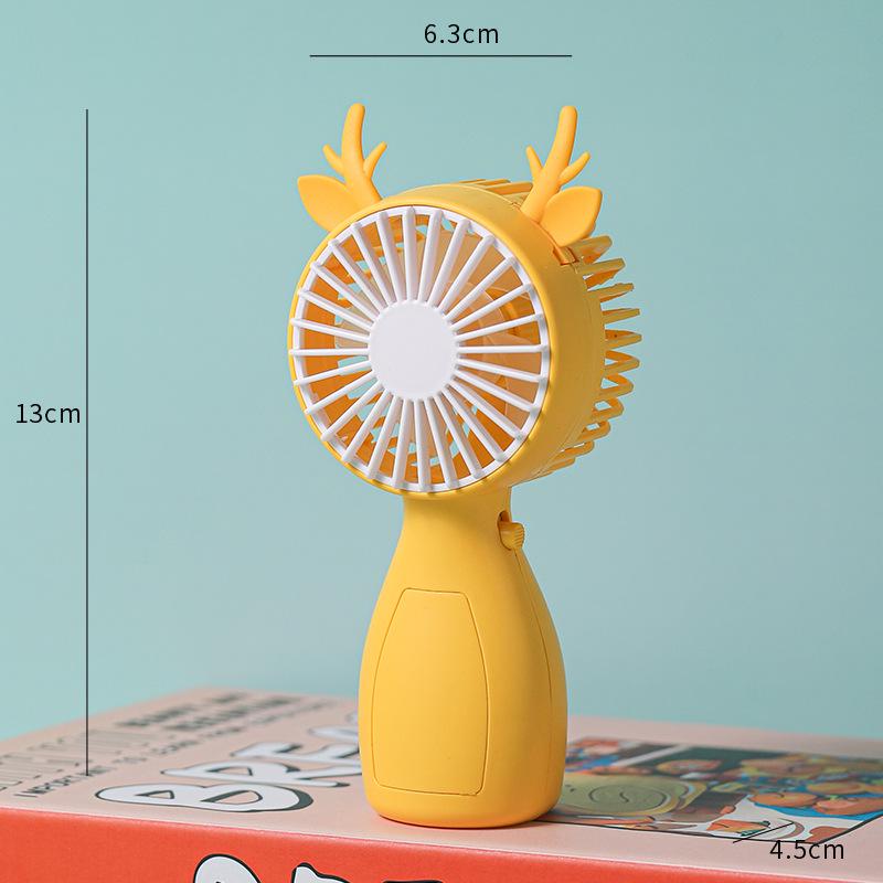 2025 Handheld Cartoon USB Fan: Three Speeds, Lithium Battery, Kid-Friendly 6.5 x 4.6 x 13.5 cm
2025 Handheld Cartoon USB Fan: Three Speeds, Lithium Battery, Kid-Friendly 6.5 x 4.6 x 13.5 cm