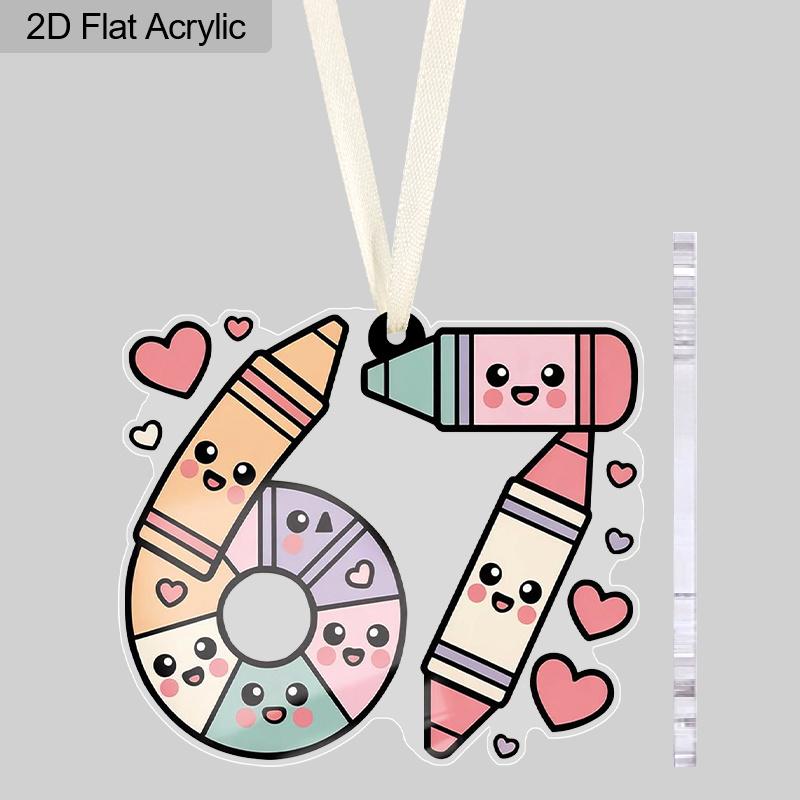 1 шт. Акриловое 67 Декоративное подвесное украшение - Идеальный подарок на выпускной/день рождения - Многофункциональный декор для дома, рождественской елки и Дня благодарения styleB/1pc
1 шт. Акриловое 67 Декоративное подвесное украшение - Идеальный подарок на выпускной/день рождения - Многофункциональный декор для дома, рождественской елки и Дня благодарения styleB/1pc