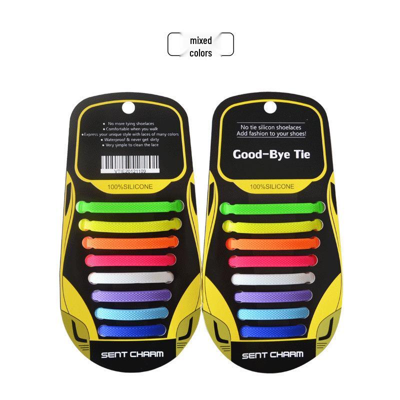 Colorful No-Tie Silicone Elastic Shoelaces - I-Shaped Design for Adults & Children
Colorful No-Tie Silicone Elastic Shoelaces - I-Shaped Design for Adults & Children