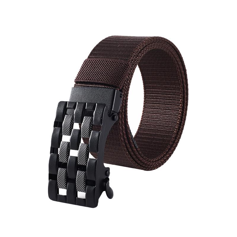 Men s Tactical Nylon Belt with Toothless Automatic Buckle - Versatile Canvas Waist Belt for Business and Fashion кавовий
Men s Tactical Nylon Belt with Toothless Automatic Buckle - Versatile Canvas Waist Belt for Business and Fashion кавовий