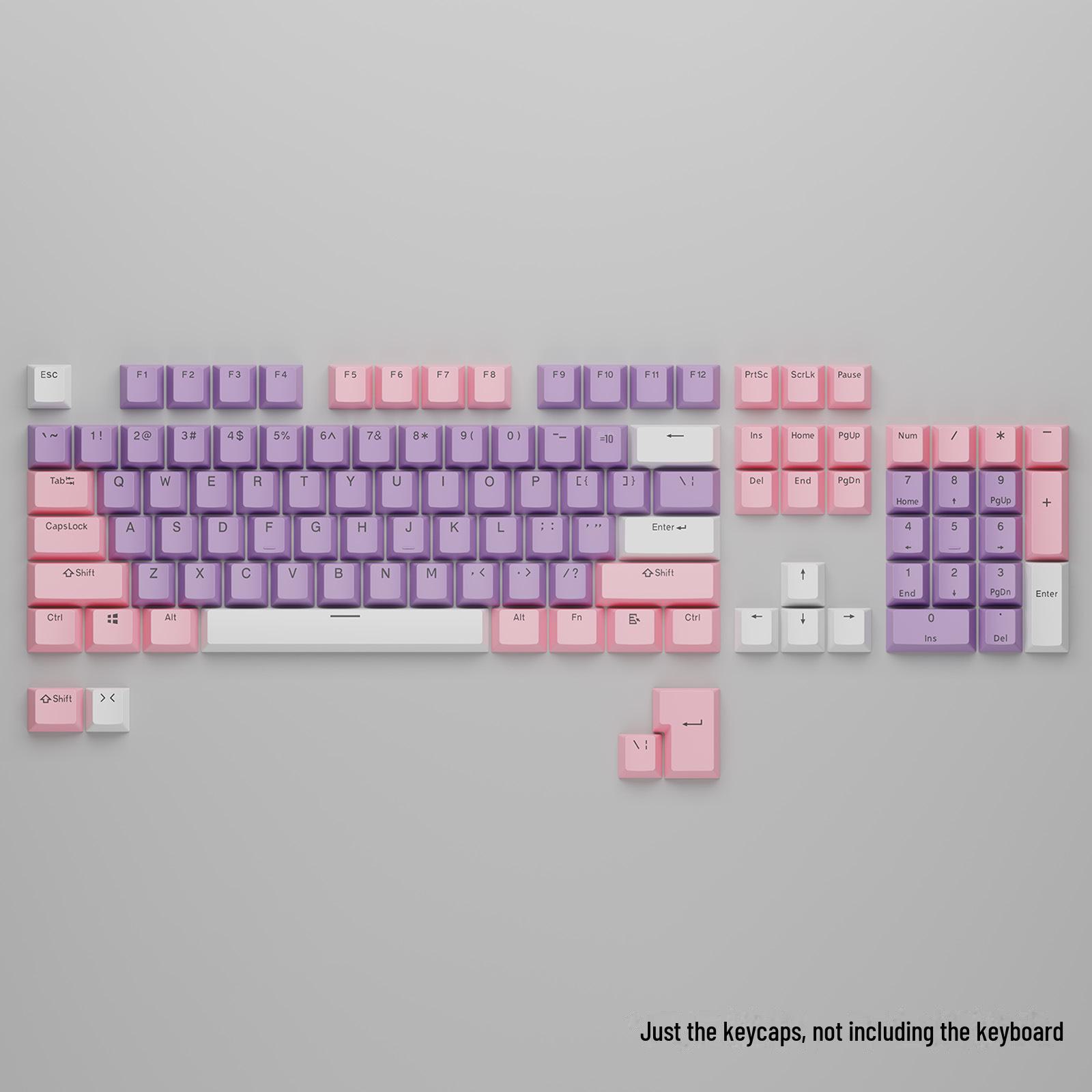 Комплект прозрачных двухцветных клавишных колпачков PBT: Механические клавиатуры с 61, 87, 104 клавишами, настраиваемые колпачки
Комплект прозрачных двухцветных клавишных колпачков PBT: Механические клавиатуры с 61, 87, 104 клавишами, настраиваемые колпачки