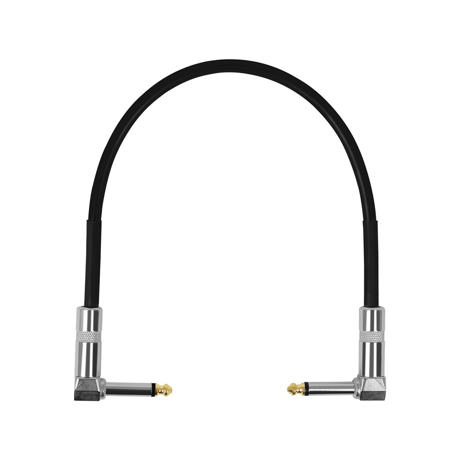 Guitar Patch Pedal Cable 50/30/15cm Professional Right Angle Guitar Effect Pedal Cord Copper Wire Guitar Accessories 15 cm
Guitar Patch Pedal Cable 50/30/15cm Professional Right Angle Guitar Effect Pedal Cord Copper Wire Guitar Accessories 15 cm