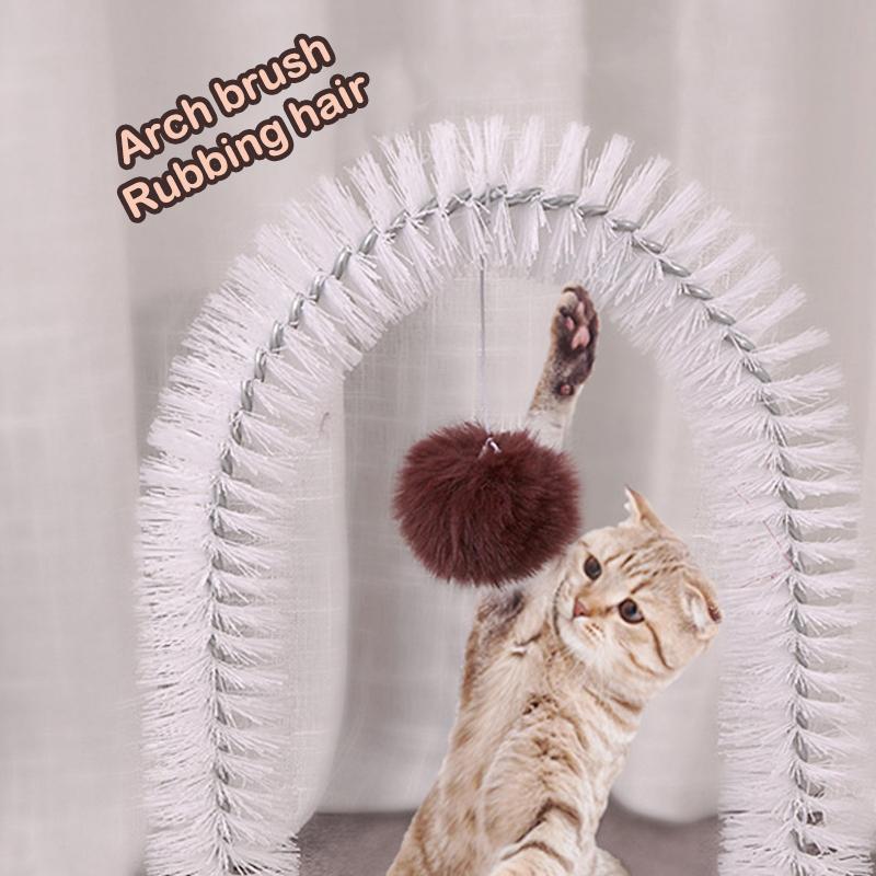 Cat Self Groomer Massager Hair Brush Cat Toy Arch Hair Brush Pet Cats Interactive Toys Cat Scratcher Toys Cat Grooming Toy as the picture
Cat Self Groomer Massager Hair Brush Cat Toy Arch Hair Brush Pet Cats Interactive Toys Cat Scratcher Toys Cat Grooming Toy as the picture
