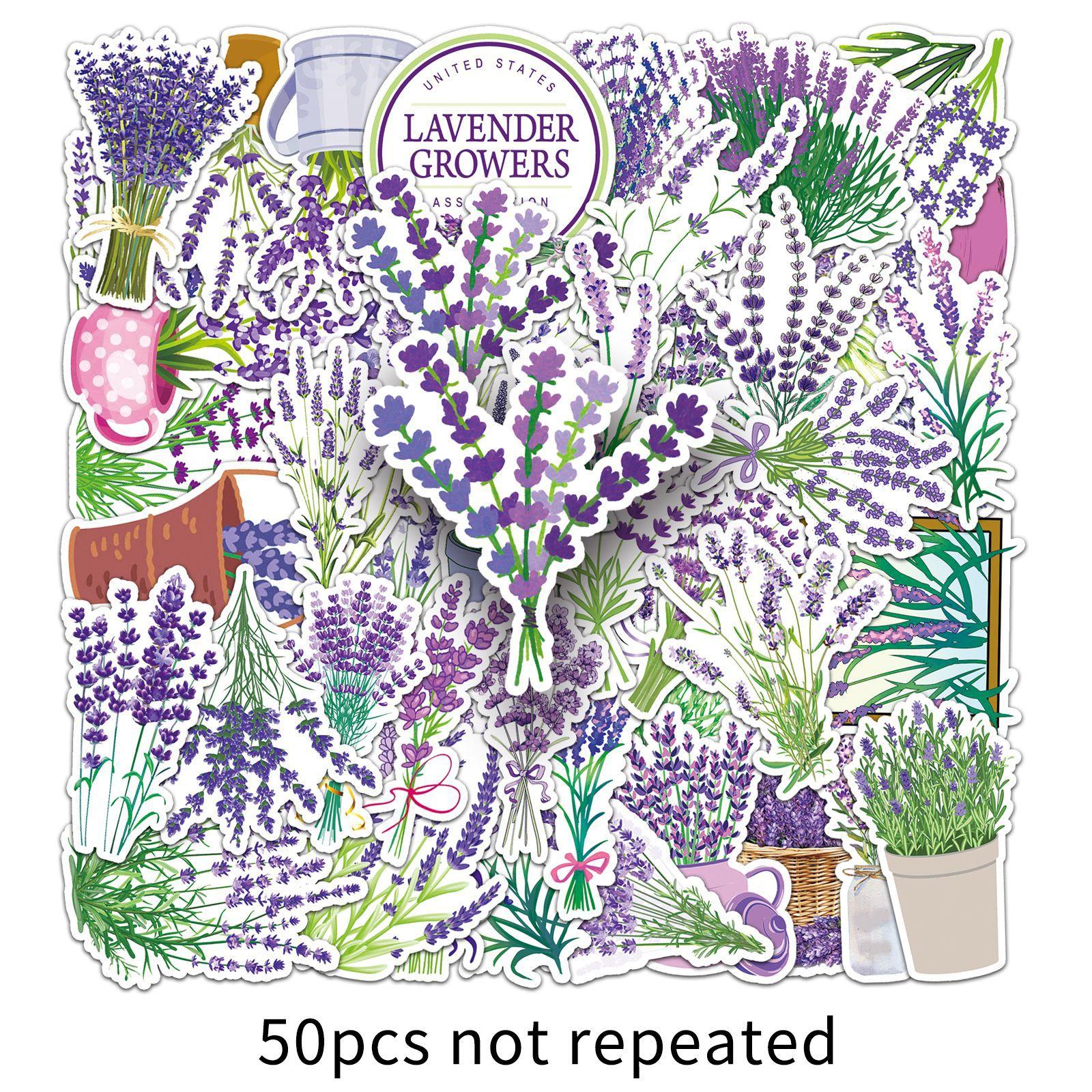 50 Pictures of Lavender Doodle Personality Small Fresh Flowers Creative Skateboard Decoration Mobile Phone Case Suitcase Stickers Waterproof
50 Pictures of Lavender Doodle Personality Small Fresh Flowers Creative Skateboard Decoration Mobile Phone Case Suitcase Stickers Waterproof