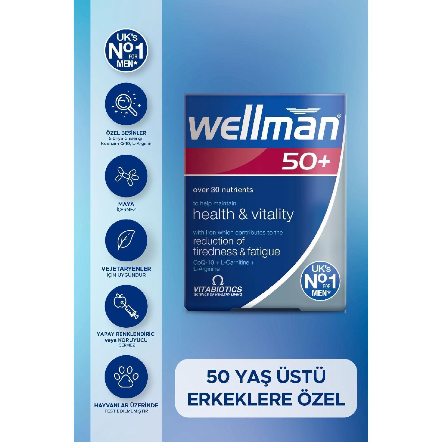 Siberian Ginsengi, Biotin, Vitamin D, B Complex Containing The Age Of 50 Years Of Male Health 30 Tablets
Siberian Ginsengi, Biotin, Vitamin D, B Complex Containing The Age Of 50 Years Of Male Health 30 Tablets