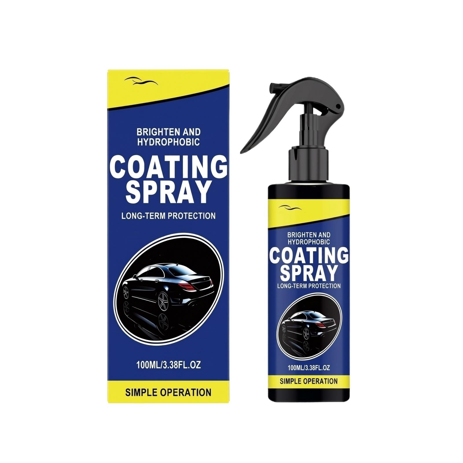 Hydrophobic Coating Spray for Automotive Surfaces 100ml Long Term Protection Easy Application for Exterior Car Care One Size
Hydrophobic Coating Spray for Automotive Surfaces 100ml Long Term Protection Easy Application for Exterior Car Care One Size