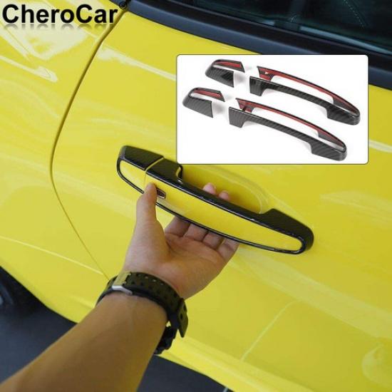 Exterior Door Handle Bowl Cover Trim for 2017+ Chevrolet Camaro Carbon Fiber H
Exterior Door Handle Bowl Cover Trim for 2017+ Chevrolet Camaro Carbon Fiber H