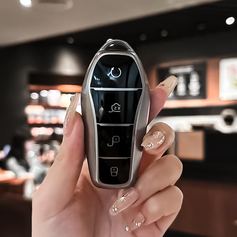 New Luxury Fashionable Car Key Cover fob For BYD Atto 3 Han EV Dolphin Durable Tang Dm QIn PLUS MAX Yuan Key Holder Cover Chain
New Luxury Fashionable Car Key Cover fob For BYD Atto 3 Han EV Dolphin Durable Tang Dm QIn PLUS MAX Yuan Key Holder Cover Chain