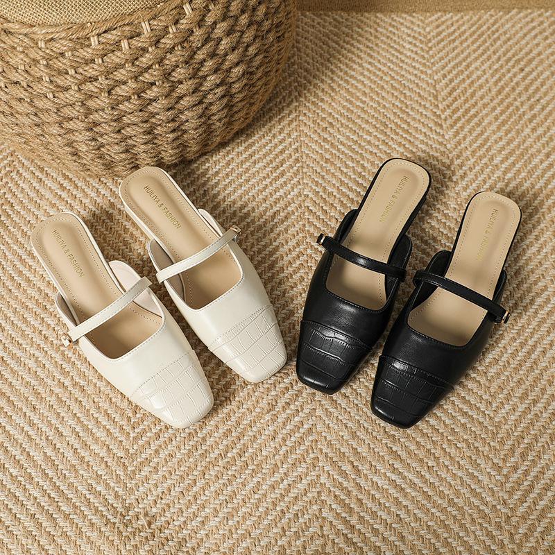 Slippers high heels women wear 2025 new fashion casual shoes Muller cool ins bag head half a word 2833-2 35 чорний
Slippers high heels women wear 2025 new fashion casual shoes Muller cool ins bag head half a word 2833-2 35 чорний