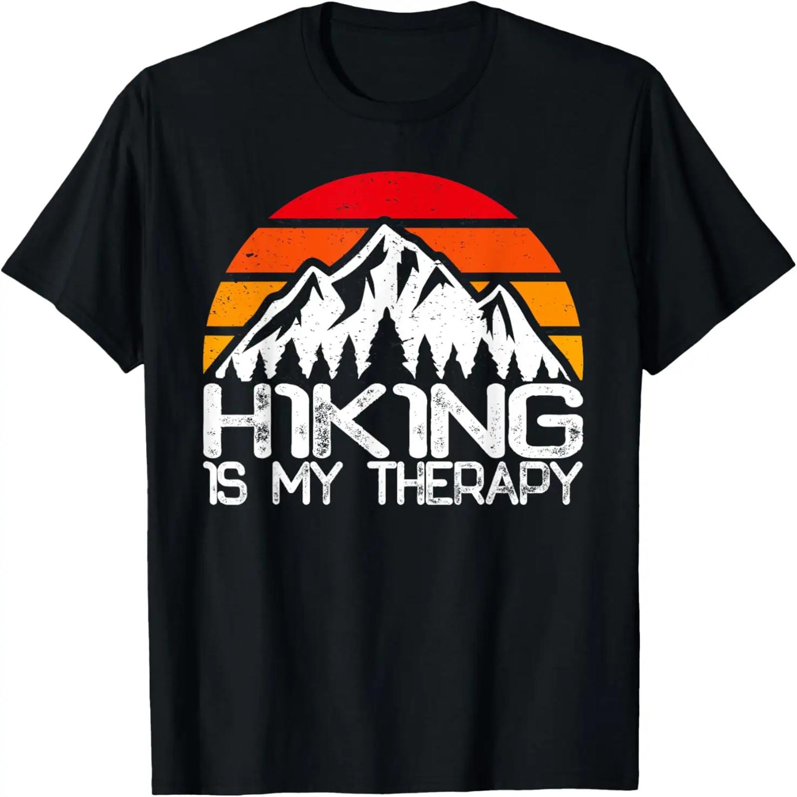 Hiking Is My Therapy Hiking Camping Retro Sunset Hiker T-Shirt XXXXXL чорний
Hiking Is My Therapy Hiking Camping Retro Sunset Hiker T-Shirt XXXXXL чорний