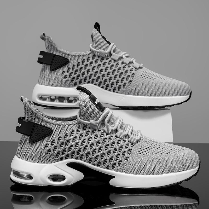Осенние мужские легкие кроссовки для бега, нескользящие, дышащие, с амортизацией, повседневная обувь, для тренировок в зале, спортивная, для активного отдыха, для ходьбы 46 серый
Осенние мужские легкие кроссовки для бега, нескользящие, дышащие, с амортизацией, повседневная обувь, для тренировок в зале, спортивная, для активного отдыха, для ходьбы 46 серый