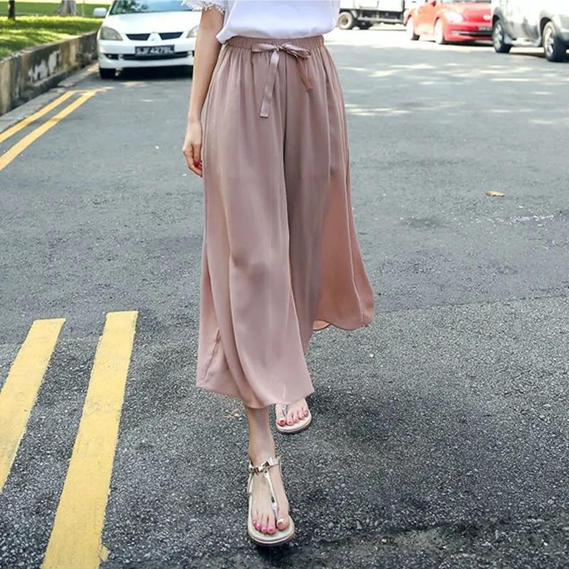 Women s Black Wide Leg Culottes Elastic Waist Flowy Casual Cropped Pants L рожевий
Women s Black Wide Leg Culottes Elastic Waist Flowy Casual Cropped Pants L рожевий