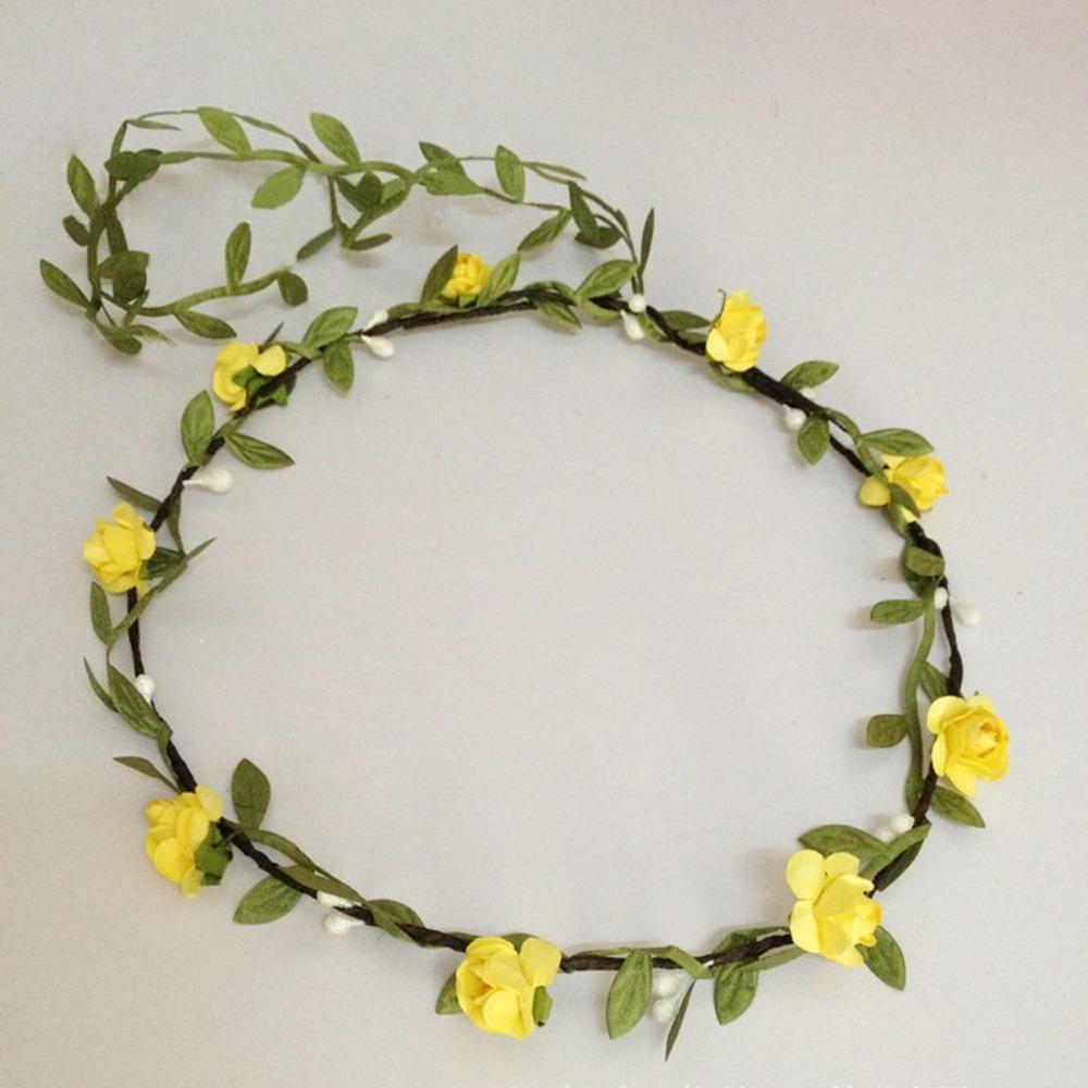 Paper Flower Wedding Bridal Headdress Green Leaf Floral Wreath Flower Crown Wedding Bridesmaid жовтий
Paper Flower Wedding Bridal Headdress Green Leaf Floral Wreath Flower Crown Wedding Bridesmaid жовтий