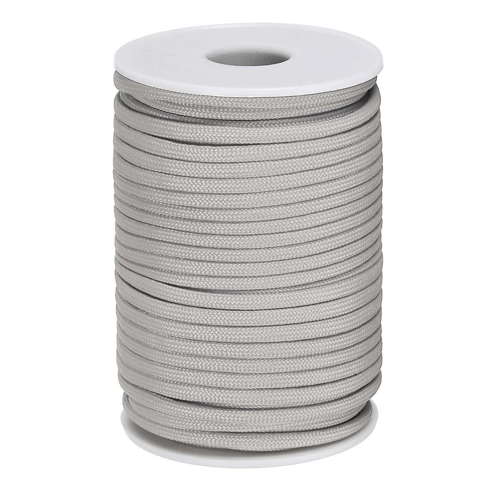 PATIKIL Paracord Rope 330lbs 4mm 7 Strands Lanyard Spool Cord for Tent Camping Hammock Hiking Fishing Survival Bracelet DIY Project White Gray 98ft
PATIKIL Paracord Rope 330lbs 4mm 7 Strands Lanyard Spool Cord for Tent Camping Hammock Hiking Fishing Survival Bracelet DIY Project White Gray 98ft