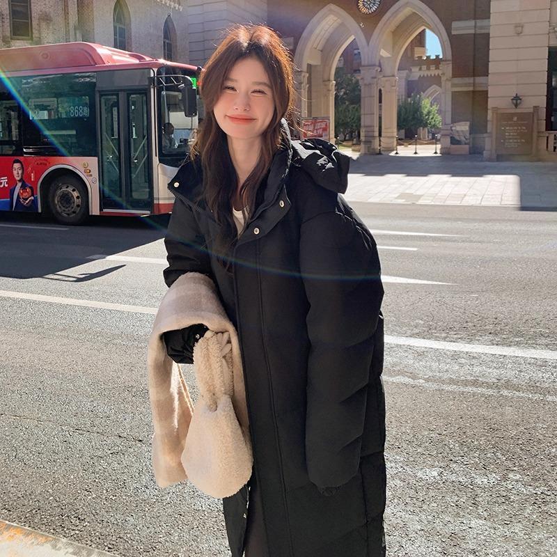 Unisex Mid-Length Down Cotton Jacket - New Winter Style, Loose Fit, Slimming, Warm, Heat-Retaining, Thickened Couples Coat Extra Large
Unisex Mid-Length Down Cotton Jacket - New Winter Style, Loose Fit, Slimming, Warm, Heat-Retaining, Thickened Couples Coat Extra Large