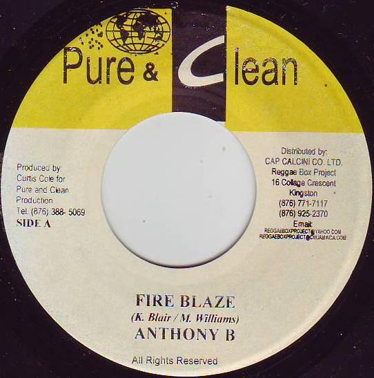 7inch Record ANTHONY B / BALLADIER - Fire Blaze / Haunted NONE Pure & Clean Jamaica Reggae, Ska & Dub Used
7inch Record ANTHONY B / BALLADIER - Fire Blaze / Haunted NONE Pure & Clean Jamaica Reggae, Ska & Dub Used