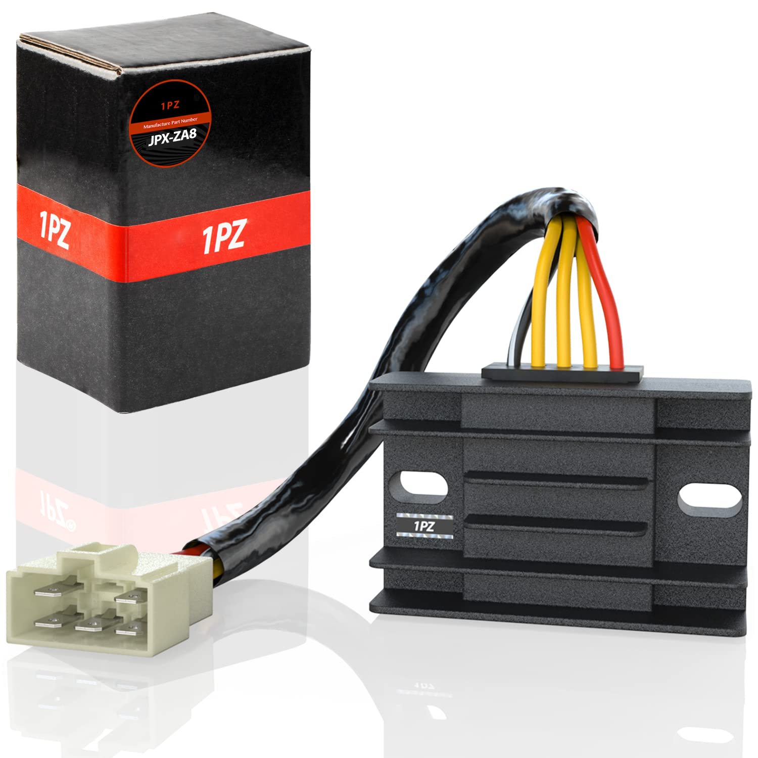 1PZ JPX-ZA8 5-контактный 14В-15В Для Suzuki Защита от перегрева GSX400 Impulse Регулятор Address 125 чёрный
1PZ JPX-ZA8 5-контактный 14В-15В Для Suzuki Защита от перегрева GSX400 Impulse Регулятор Address 125 чёрный