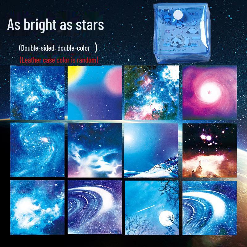 Двусторонняя бумага для оригами «Звездное небо» для детского сада
Двусторонняя бумага для оригами «Звездное небо» для детского сада