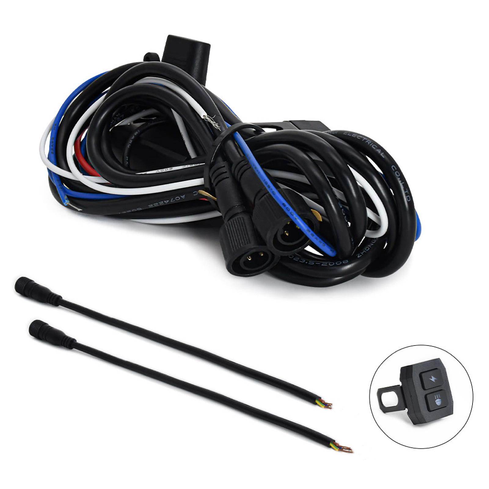 LED Light Wiring Harness Kit, Spot Lights Wiring On Off Switch Motorcycle High Low Beam Wiring Kit
LED Light Wiring Harness Kit, Spot Lights Wiring On Off Switch Motorcycle High Low Beam Wiring Kit