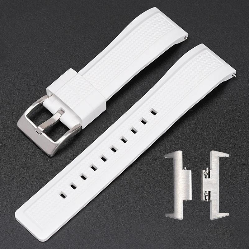 Silicone Strap for Tissot PRX Series T137.407/T137.410 Super Player 40MM Steel Quick Release Adapter Watch Band Accessories 12mm 12mm білий
Silicone Strap for Tissot PRX Series T137.407/T137.410 Super Player 40MM Steel Quick Release Adapter Watch Band Accessories 12mm 12mm білий