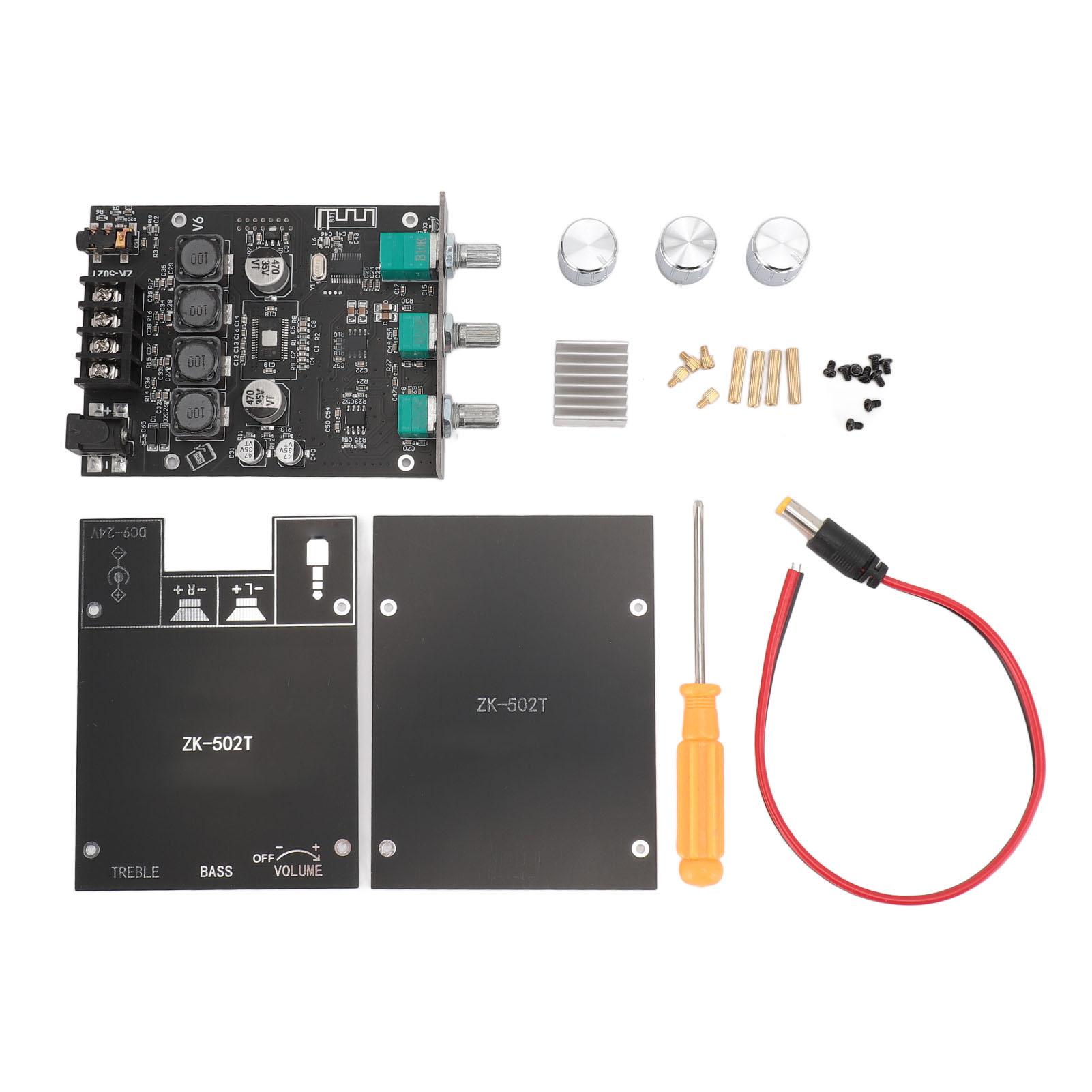 TPA3116D2 HIFI Bluetooth підсилювач потужності плата 50 Вт та 50 Вт двоканальний AUX Bluetooth 5.0 підсилювач
TPA3116D2 HIFI Bluetooth підсилювач потужності плата 50 Вт та 50 Вт двоканальний AUX Bluetooth 5.0 підсилювач