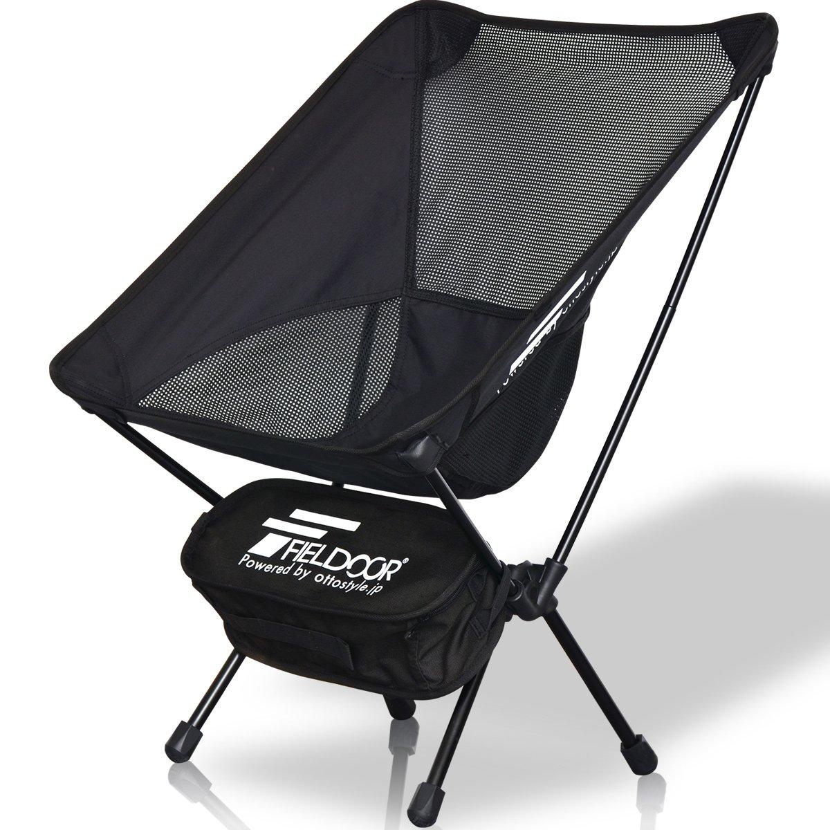 FIELDOOR Portable Compact Outdoor Chair, Black, 53cm Wide x 50cm Deep x 72cm High, Lightweight, Compact, Foldable, and Portable
FIELDOOR Portable Compact Outdoor Chair, Black, 53cm Wide x 50cm Deep x 72cm High, Lightweight, Compact, Foldable, and Portable