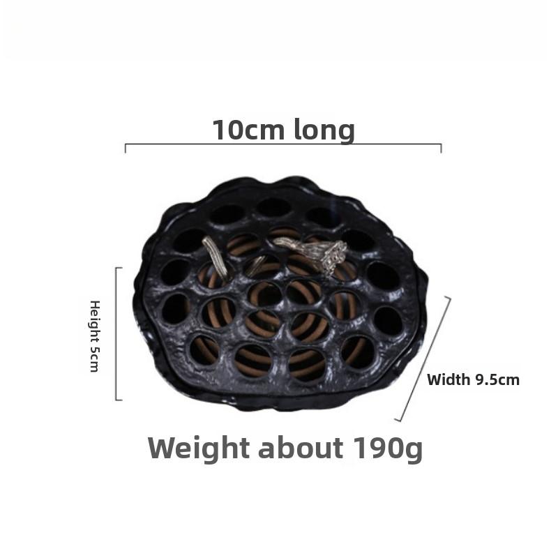 Handmade Copper Alloy Lotus Incense Burner Coil Incense Holder for Zen Meditation Yoga Home Office Desk Decor Gift
Handmade Copper Alloy Lotus Incense Burner Coil Incense Holder for Zen Meditation Yoga Home Office Desk Decor Gift