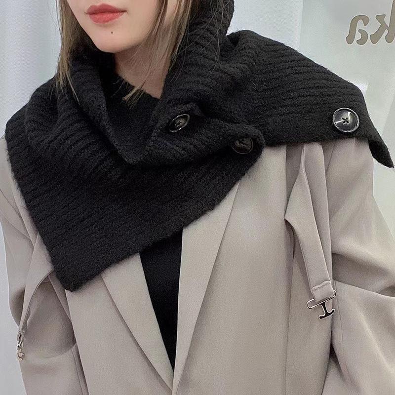 Twist button Warm Winter Scarf for Women All Match Casual Neck Scarf for Cycling Cold Protection Neck Protection Warm Knitted Scarf Korea
Twist button Warm Winter Scarf for Women All Match Casual Neck Scarf for Cycling Cold Protection Neck Protection Warm Knitted Scarf Korea