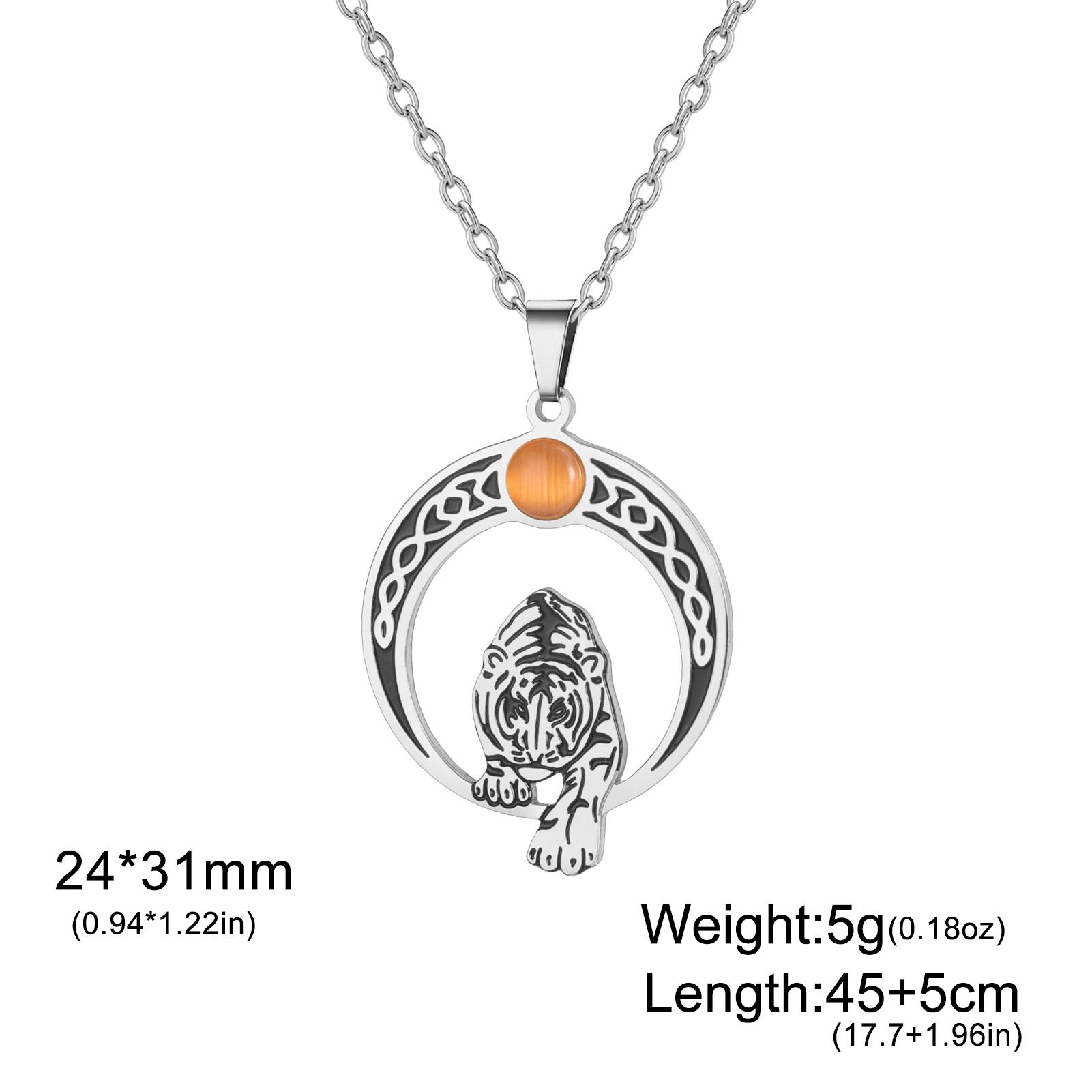 Tiger Celtics Knot Pendant Necklaces Stainless Steel Gothic Charms Choker Men Women Lucky Amulet Jewelry Gifts Wholesale
Tiger Celtics Knot Pendant Necklaces Stainless Steel Gothic Charms Choker Men Women Lucky Amulet Jewelry Gifts Wholesale