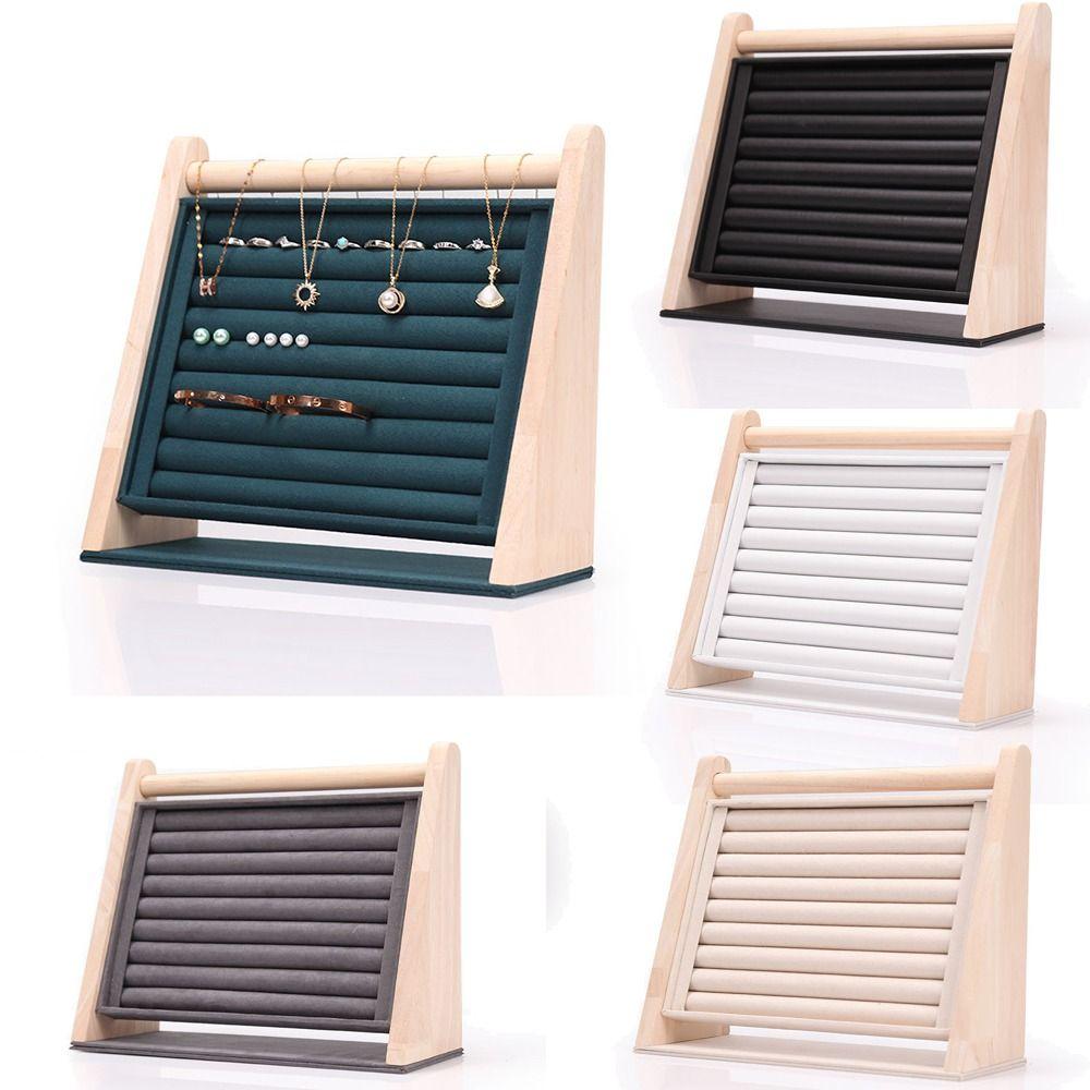 Multi-layers Jewelry Organizer Holder Wood Necklace Shelf Rustic Ring Display Stand Office вершковий/білий
Multi-layers Jewelry Organizer Holder Wood Necklace Shelf Rustic Ring Display Stand Office вершковий/білий