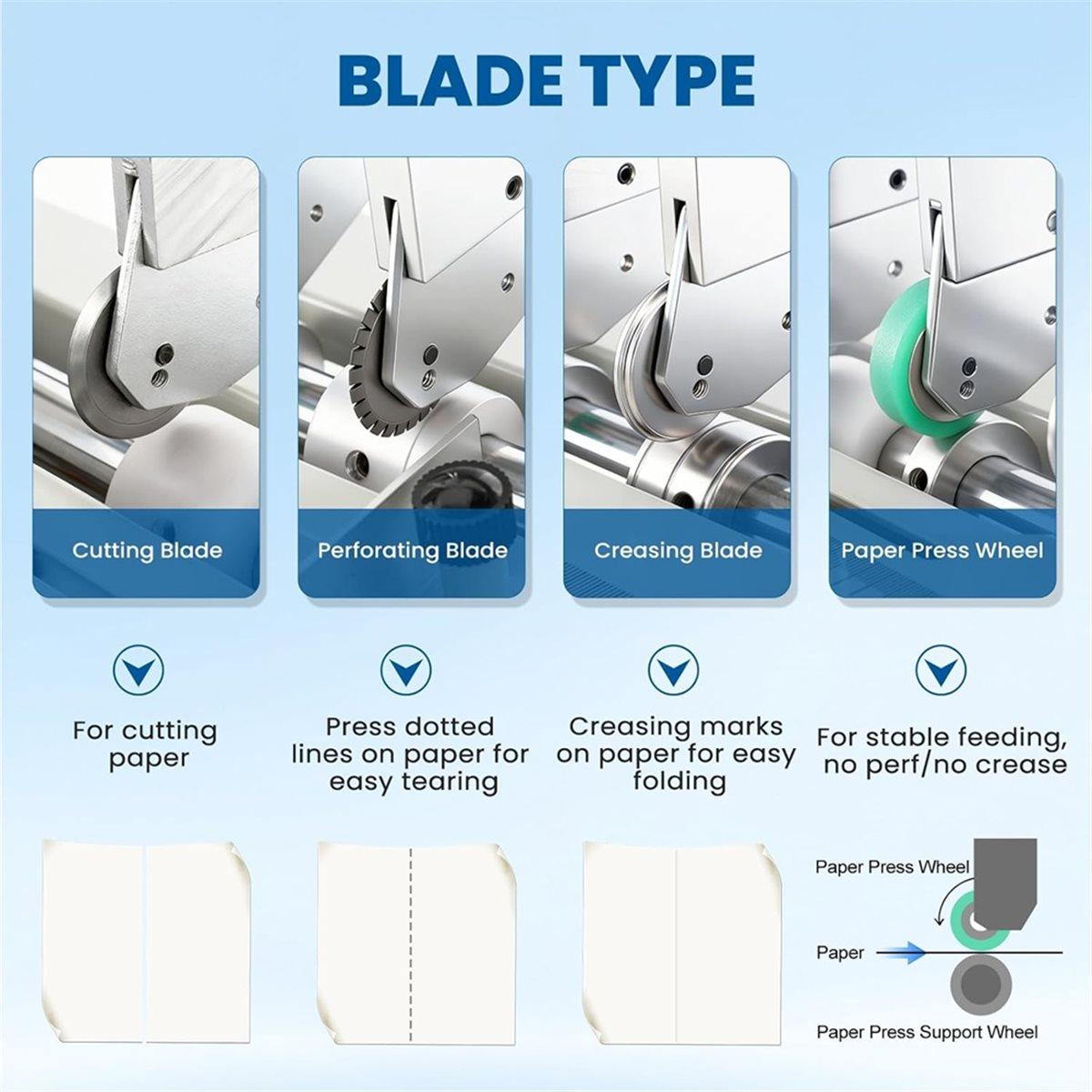 BHBL Cutting Blade Set for Electric Creasing Machine, with Blade Holder & White RubberWheel (Accessory Only,Machine Included) China Mainland
BHBL Cutting Blade Set for Electric Creasing Machine, with Blade Holder & White RubberWheel (Accessory Only,Machine Included) China Mainland