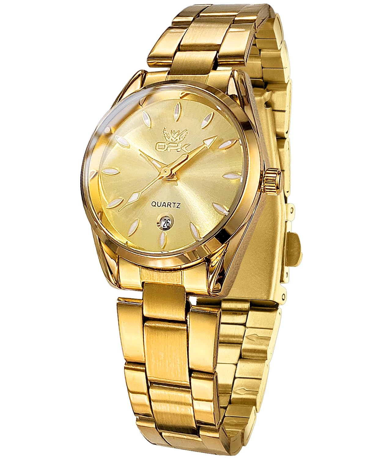 OPK Women s Watch Quartz Arm Watch Popular Simple Women s Light Date Waterproof Luminous Cute Student Watch for women Gold
OPK Women s Watch Quartz Arm Watch Popular Simple Women s Light Date Waterproof Luminous Cute Student Watch for women Gold