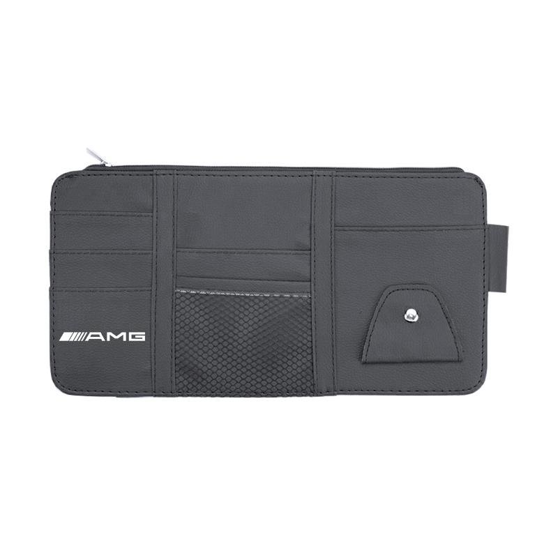 Leather Car Sun Visor Organizer Storage Pocket Bag Glasses Clip Card Holder For Mercedes Benz AMG GLC W203 W206 W220 W205 W211
Leather Car Sun Visor Organizer Storage Pocket Bag Glasses Clip Card Holder For Mercedes Benz AMG GLC W203 W206 W220 W205 W211