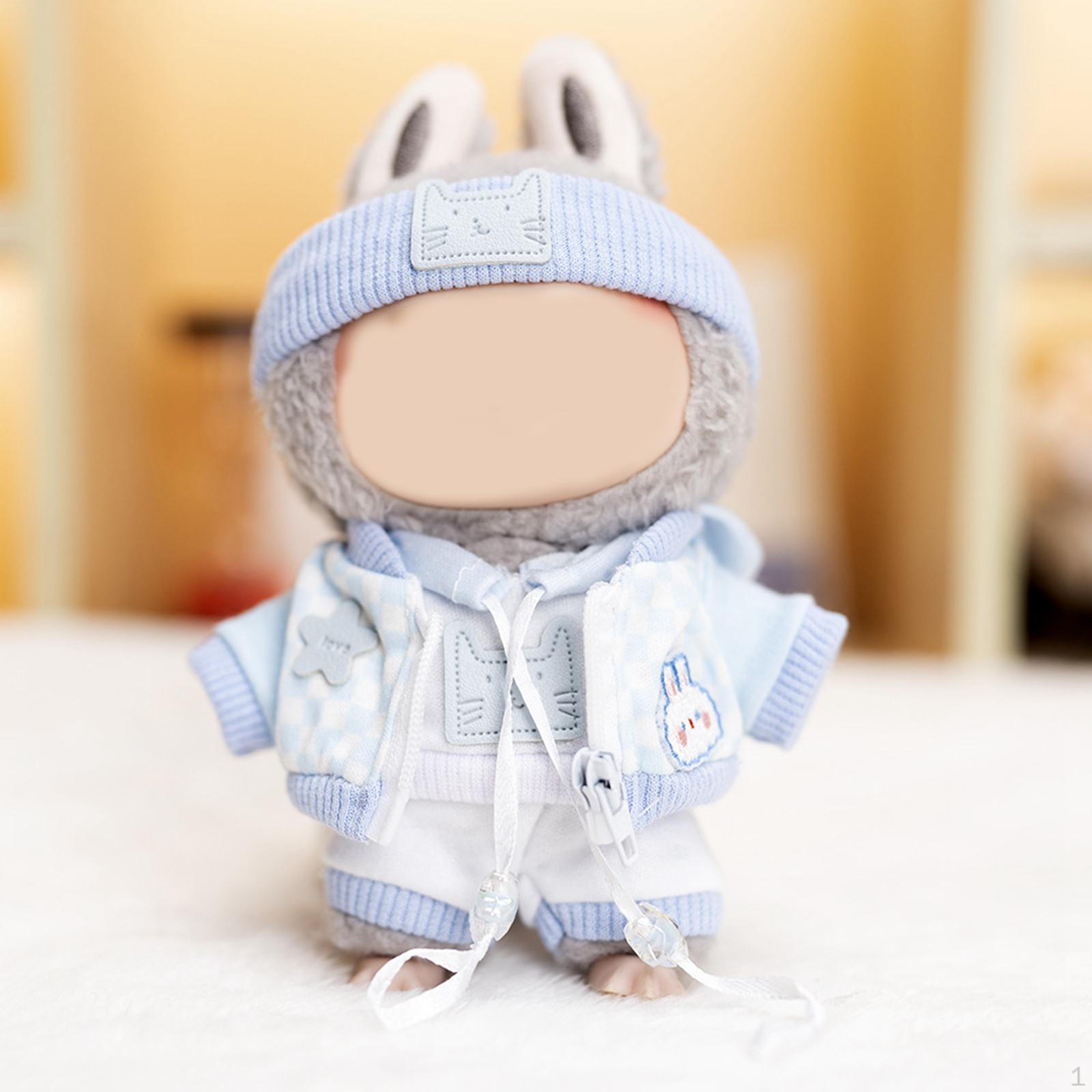 4 Pieces Plush Doll Sweatshirt Sets Make Your Own Dolls for Kids DIY Accessories Flexibility Cute
4 Pieces Plush Doll Sweatshirt Sets Make Your Own Dolls for Kids DIY Accessories Flexibility Cute